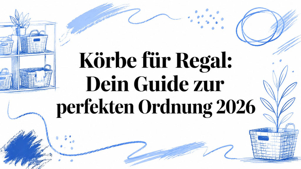 Körbe für Regal: Dein Guide zur perfekten Ordnung 2026
