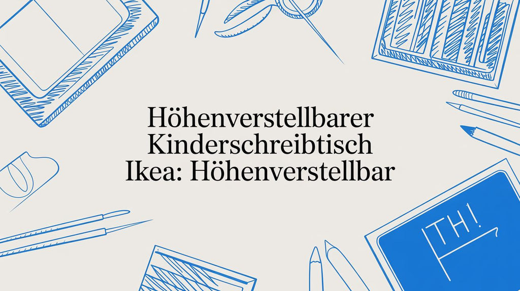 Höhenverstellbarer kinderschreibtisch ikea: Höhenverstellbar